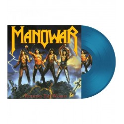 Manowar - Fighting The World ( LP Azul)