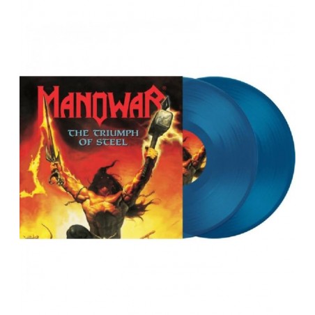 Manowar - The Triumph Of Steel (2 LP Azul)
